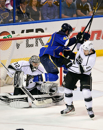 NHL: Stanley Cup Playoffs-Los Angeles Kings at St. Louis Blues
