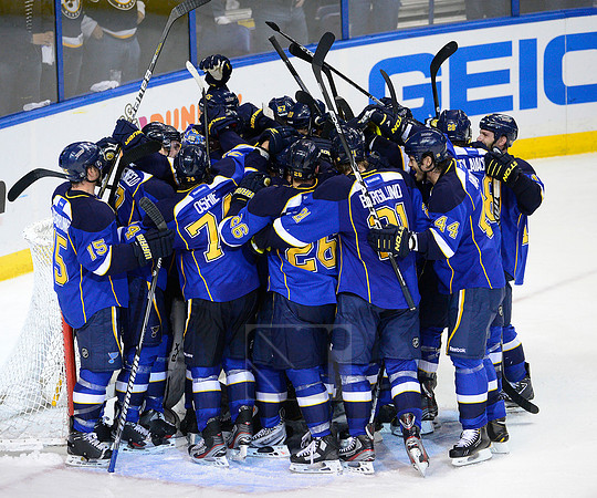 NHL: Stanley Cup Playoffs-San Jose Sharks at St. Louis Blues