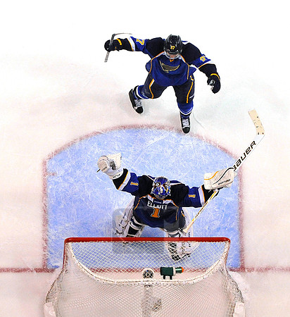NHL: Stanley Cup Playoffs-San Jose Sharks at St. Louis Blues
